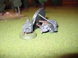 Turn 8: Combat closeup