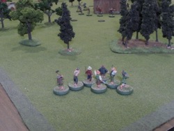 Setup, West Closeup